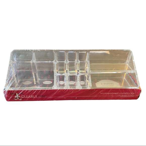 Clearly Chic Other - Clearly Chic Acrylic Makeup Accessory Organizer